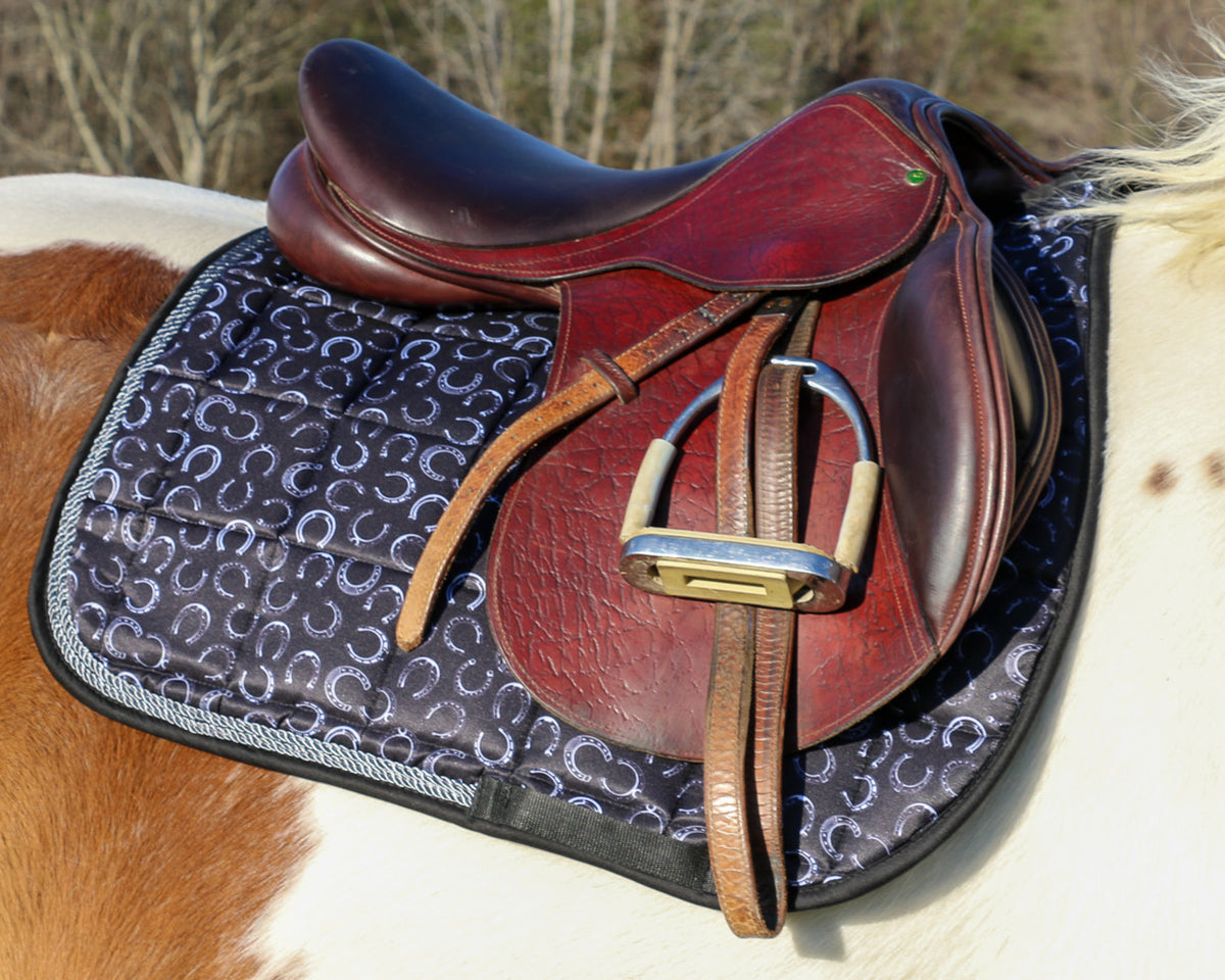 Saddle Pad - All Purpose Horse Shoes – Buckwild Breeches